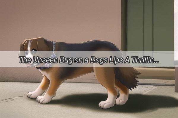 The Unseen Bug on a Dogs Lips A Thrilling Adventure Unfolds